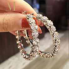 Load image into Gallery viewer, Fashion Rhinestone Crystal Ear Studs