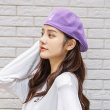 Load image into Gallery viewer, Unisex Knitted Thin Breathable Mesh Beret Cap