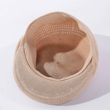 Load image into Gallery viewer, Unisex Knitted Thin Breathable Mesh Beret Cap