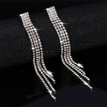 Load image into Gallery viewer, Fashion Rhinestone Crystal Ear Studs