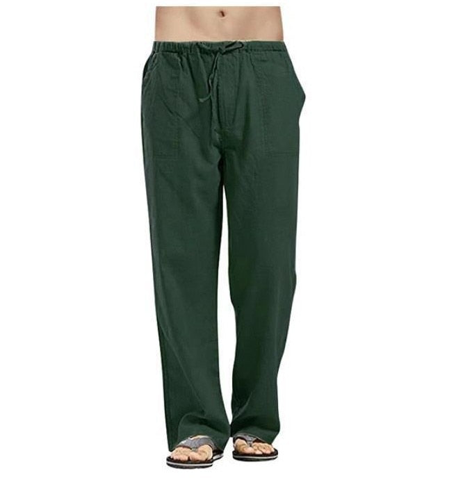 Trending Cotton Fashion Summer Quick Dry Linen Pants