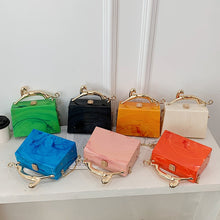 Load image into Gallery viewer, Luxury Acrylic Designer Small Chain Crossbody Bag
