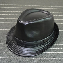 Load image into Gallery viewer, British Style Faux Leather Hat
