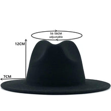 Load image into Gallery viewer, Brilliant Beaded-Band Panama Jazz Fedora
