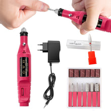 Load image into Gallery viewer, Professional Electric Manicure Pedicure Drill Set
